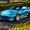 Front left 3/4 view of the Nissan Z Kaze Concept parked on an asphalt street.